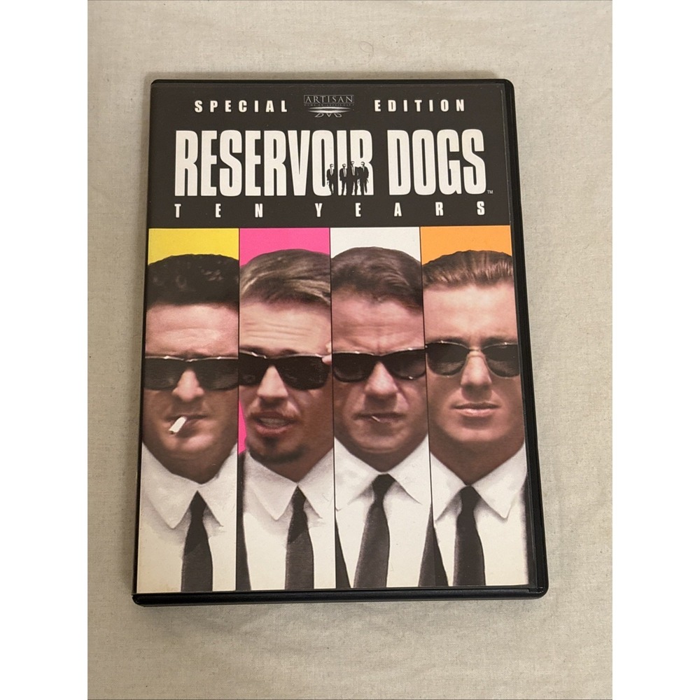 Reservoir Dogs Ten Years 10th Anniversary Special Edition DVD 2-Disc Set 2002